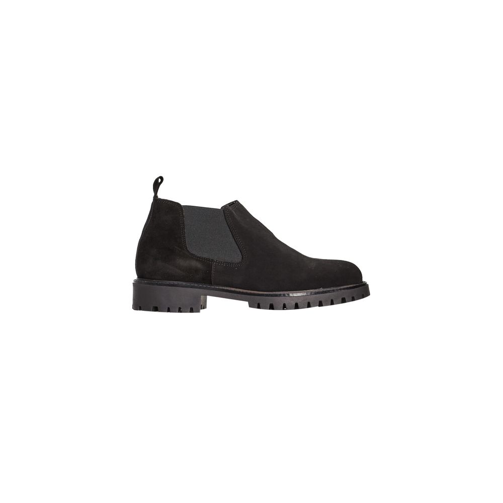 Roberto Pepe Luxury Black Calfskin Men Boot