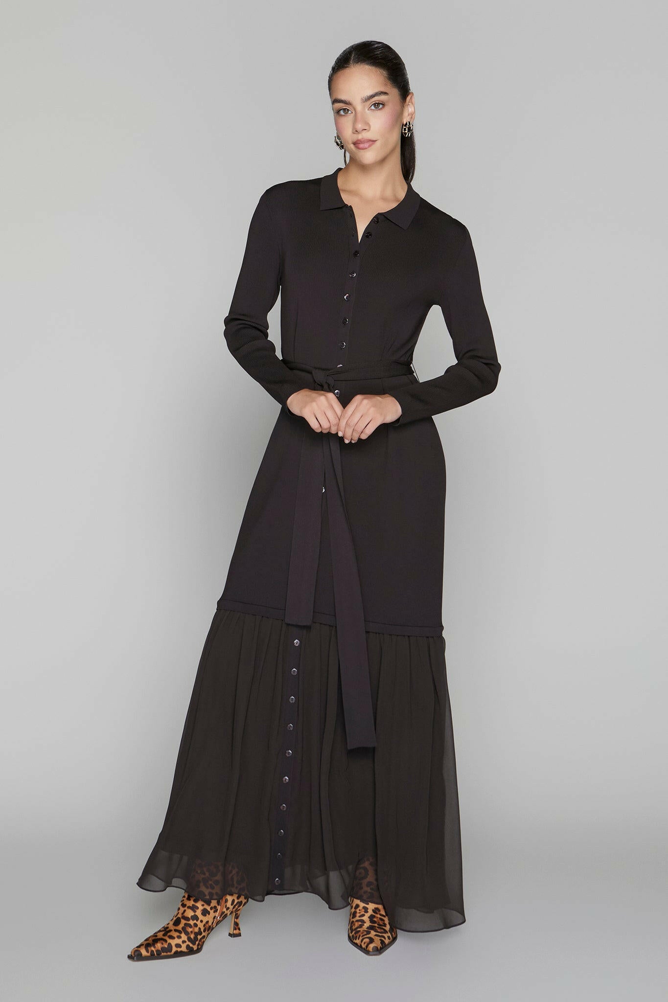 Harlow Dress in Espresso Apparalel