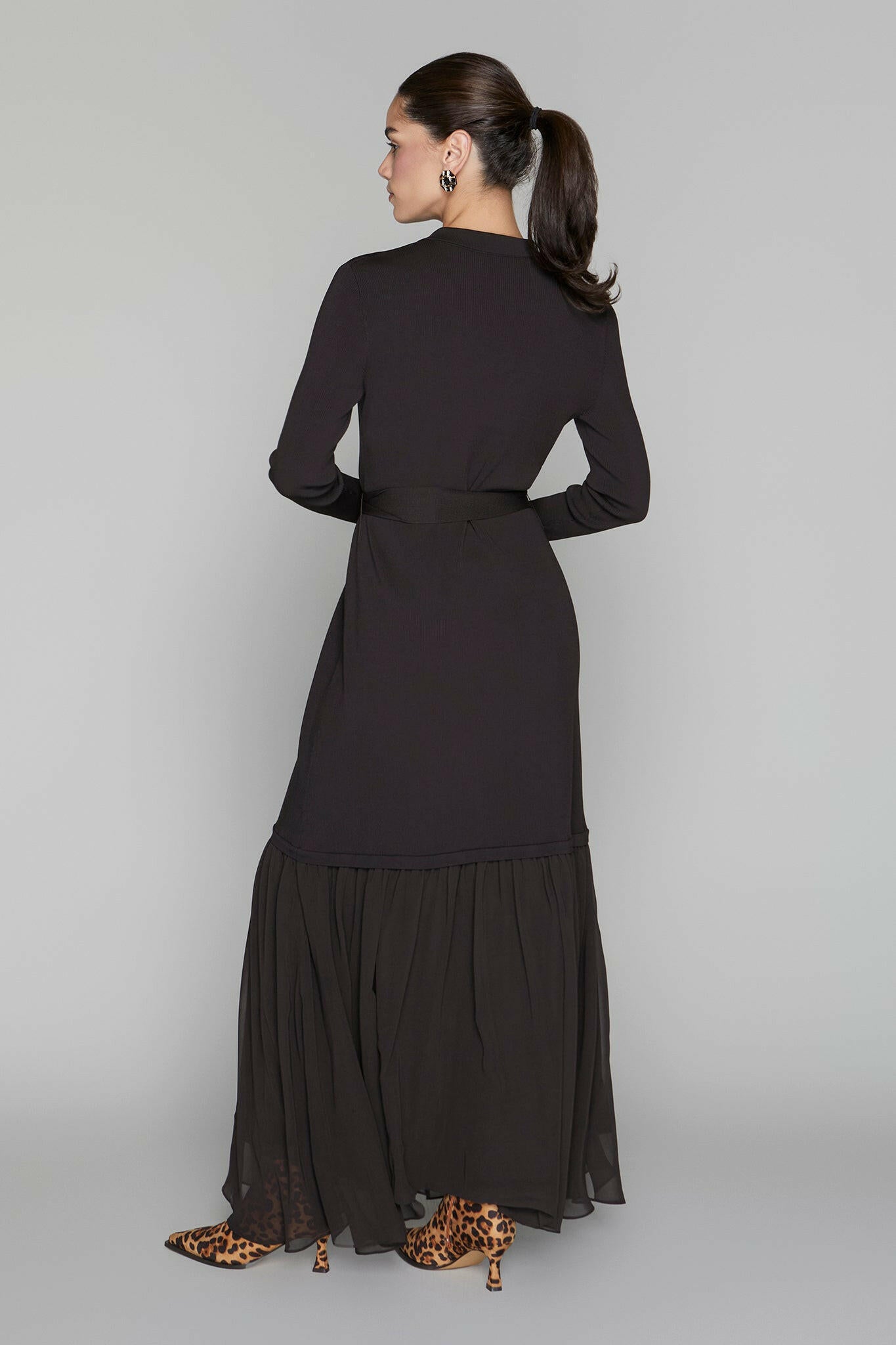 Harlow Dress in Espresso Apparalel