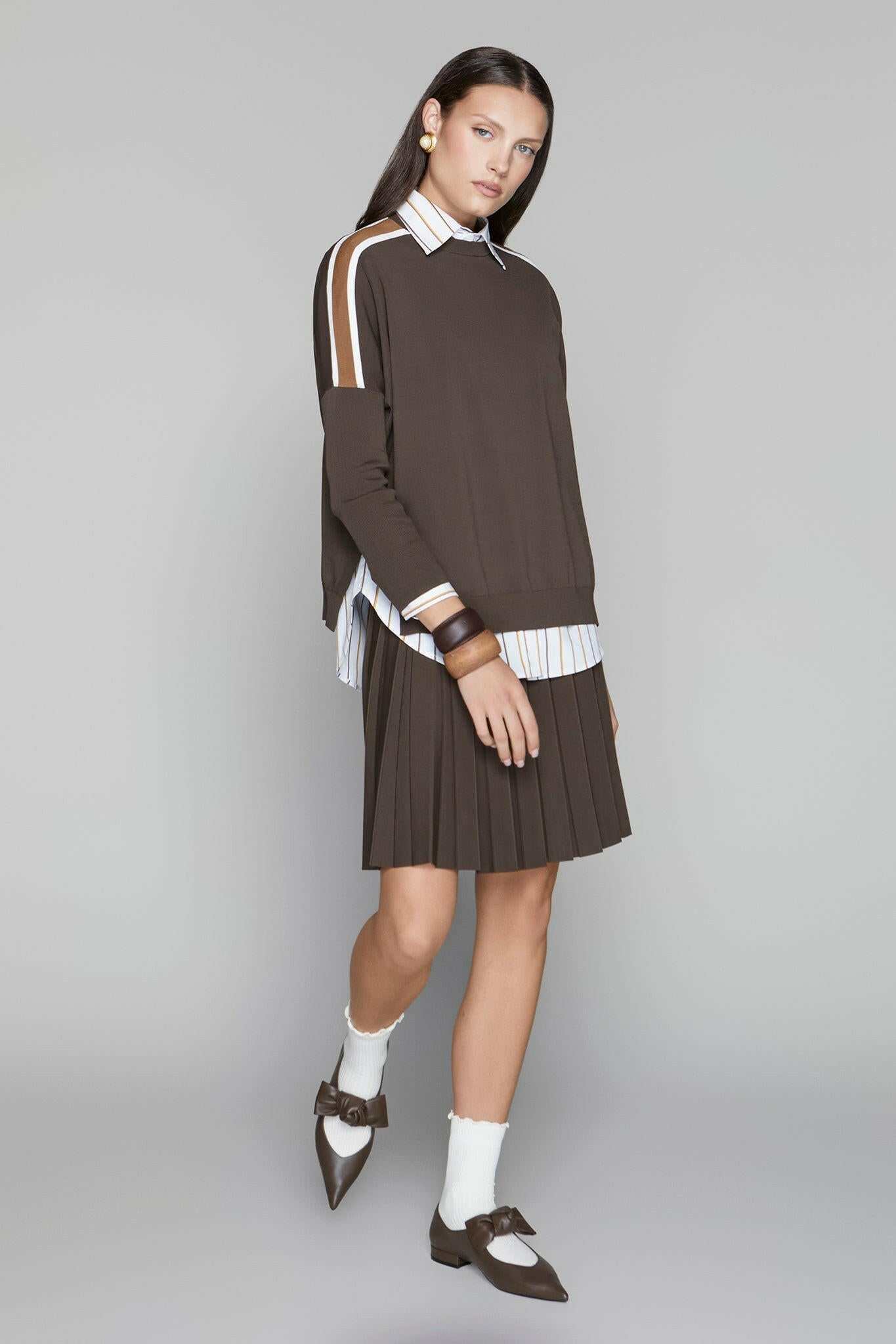 Infinity Skirt in Cocoa Apparalel