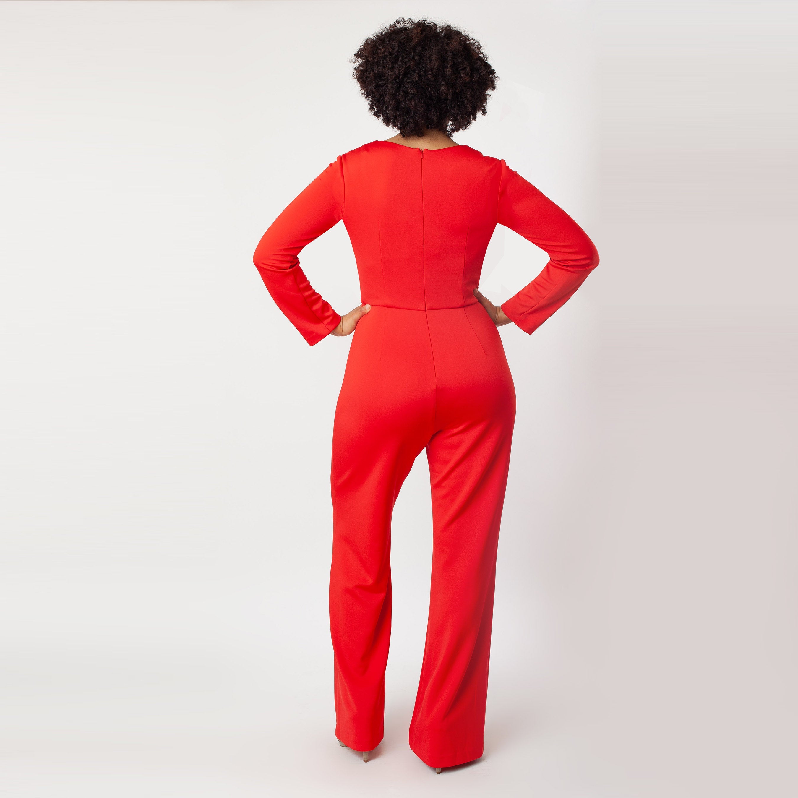 Mono con cuello de origami LS