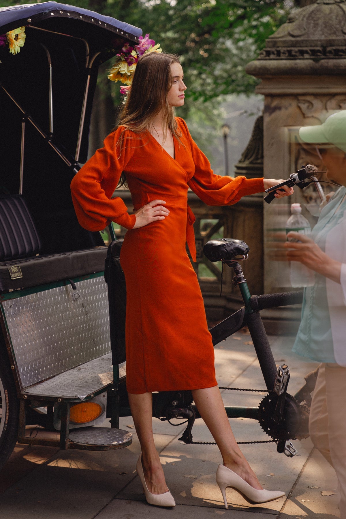 VESTIDO MIDI DE TRICÔ IDEAL E ADORÁVEL