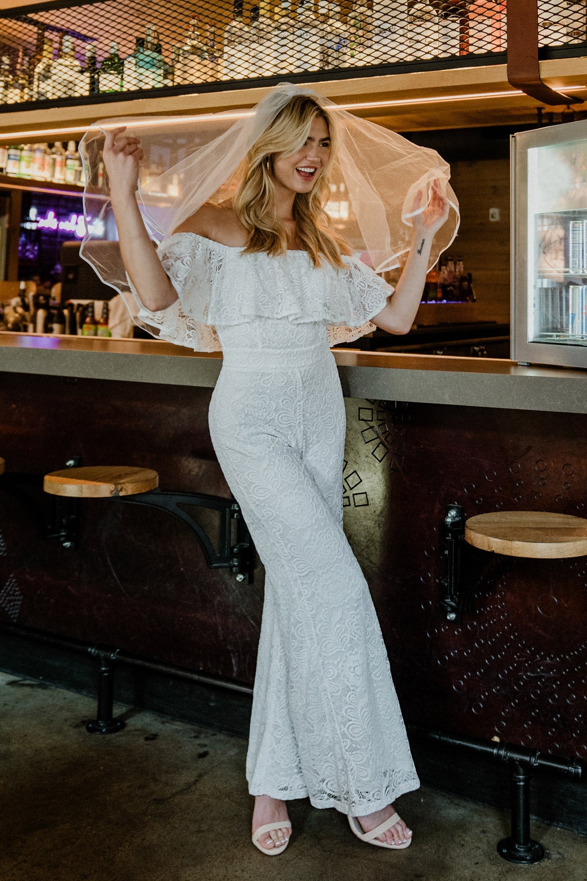 FATE INTERVENES WOVEN LACE JUMPSUIT - MaraFormigone