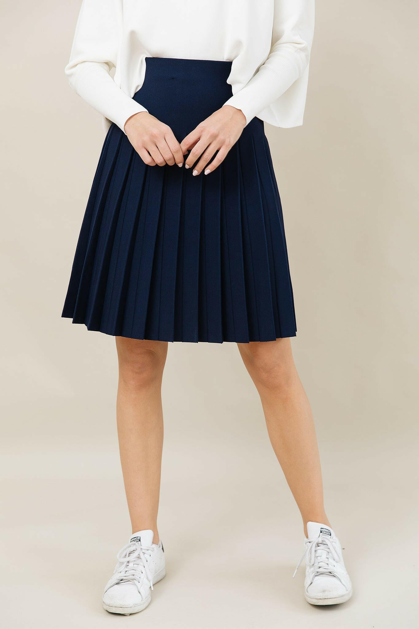 Infinity Skirt in Midnight Navy Apparalel