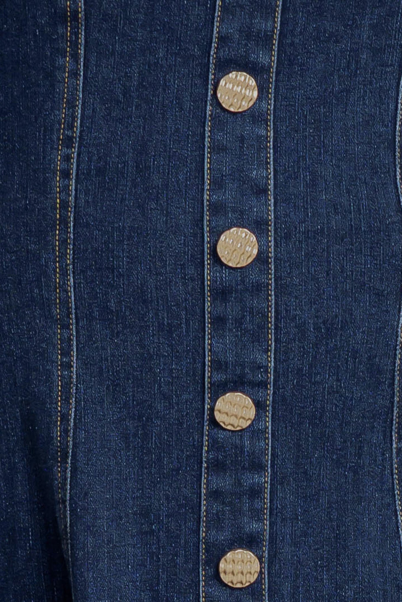 PUFF & PLAY DENIM MINI DRESS - MaraFormigone