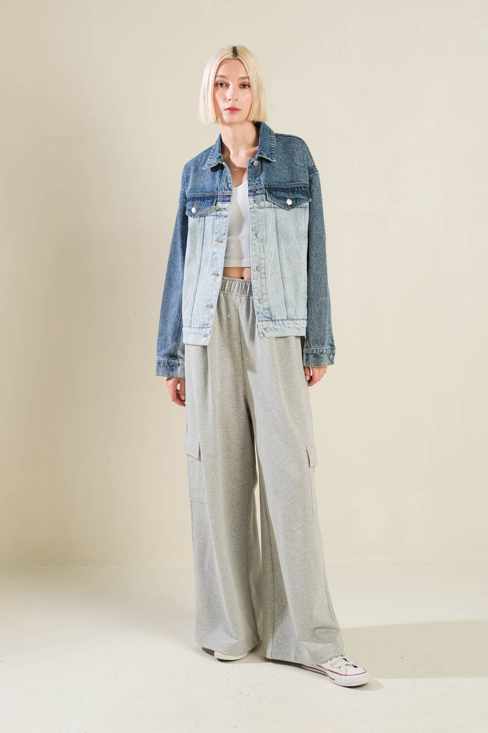 A BAR SONG DENIM JACKET - MaraFormigone