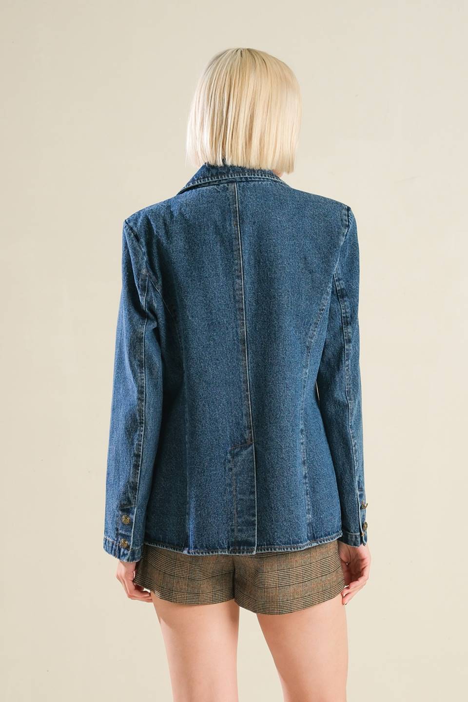 HOT TO GO DENIM BLAZER - MaraFormigone