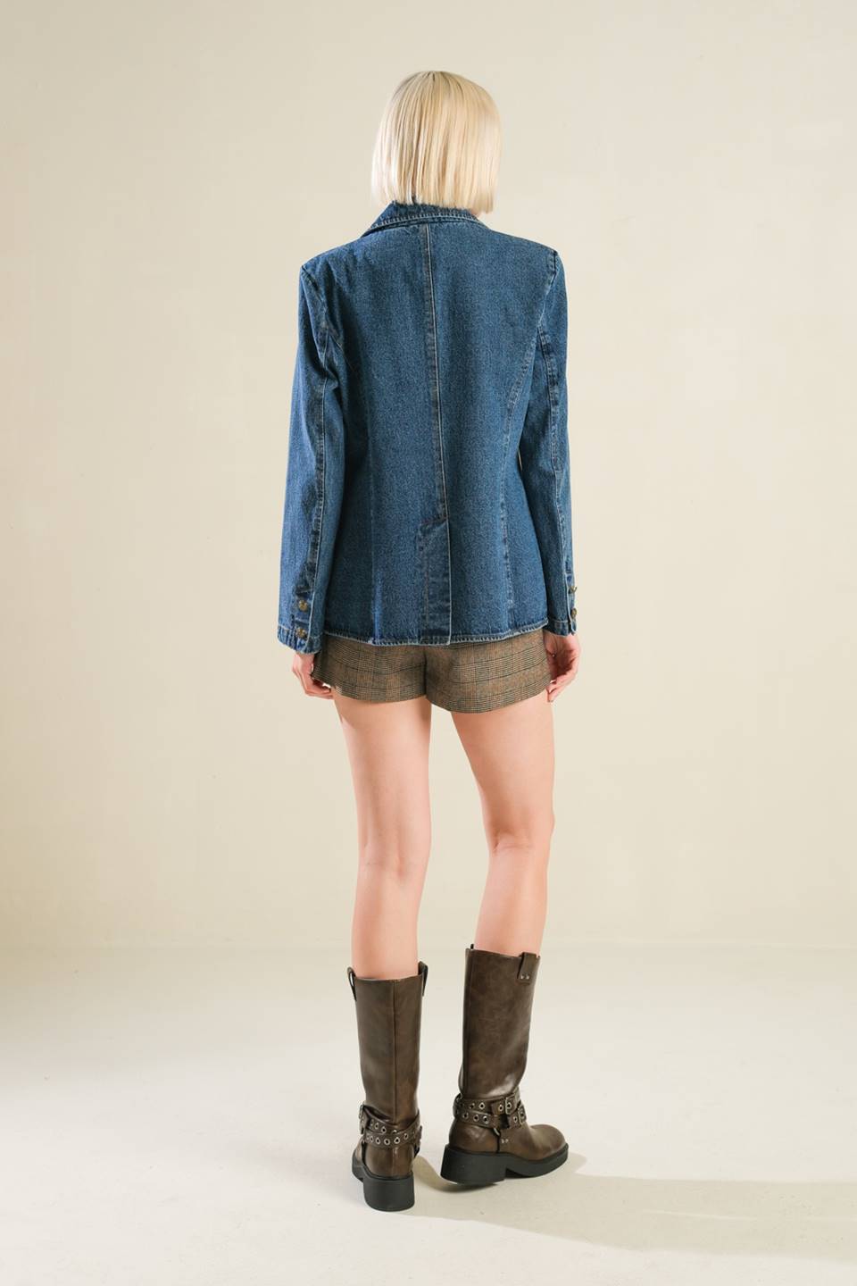 HOT TO GO DENIM BLAZER - MaraFormigone