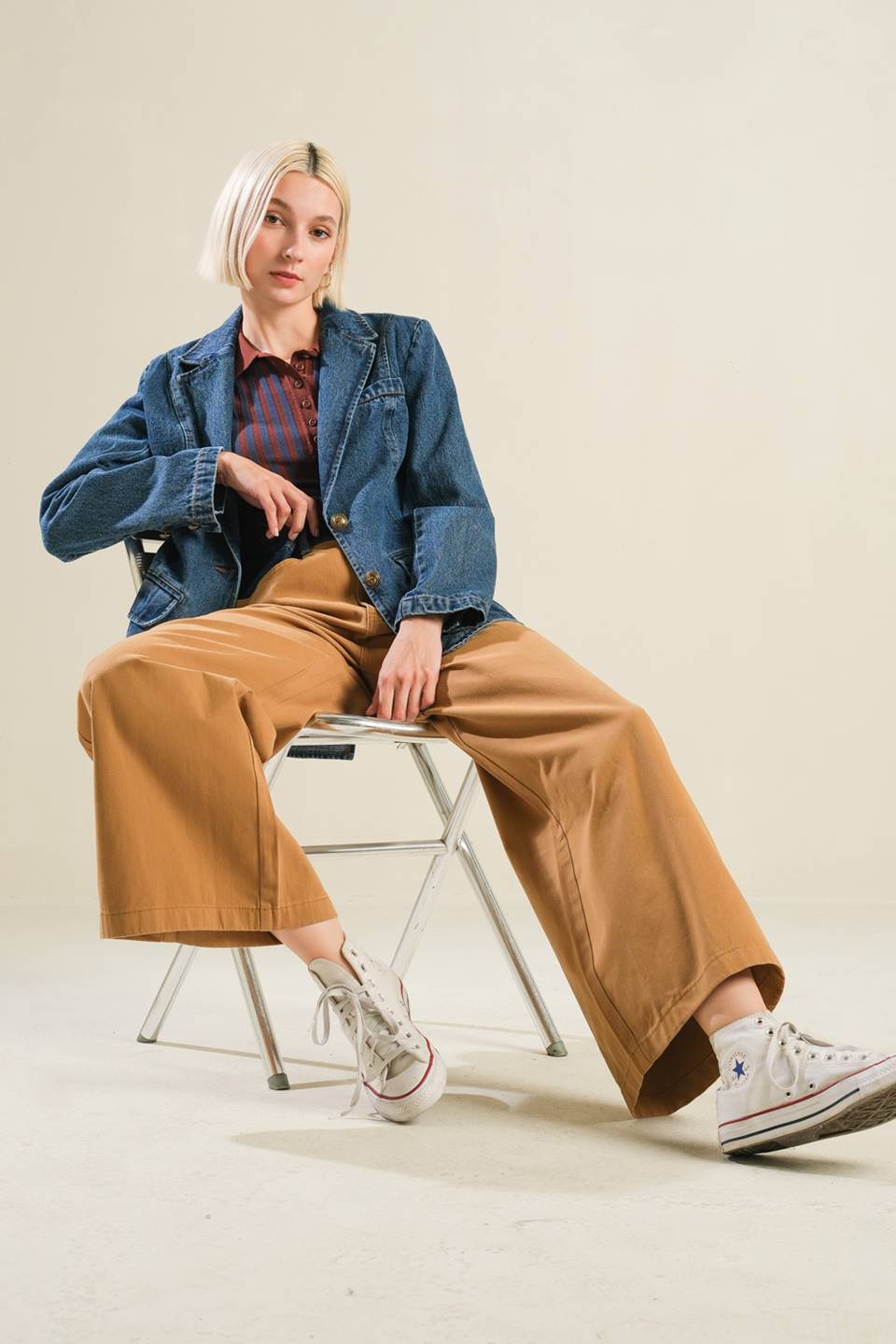 HOT TO GO DENIM BLAZER - MaraFormigone