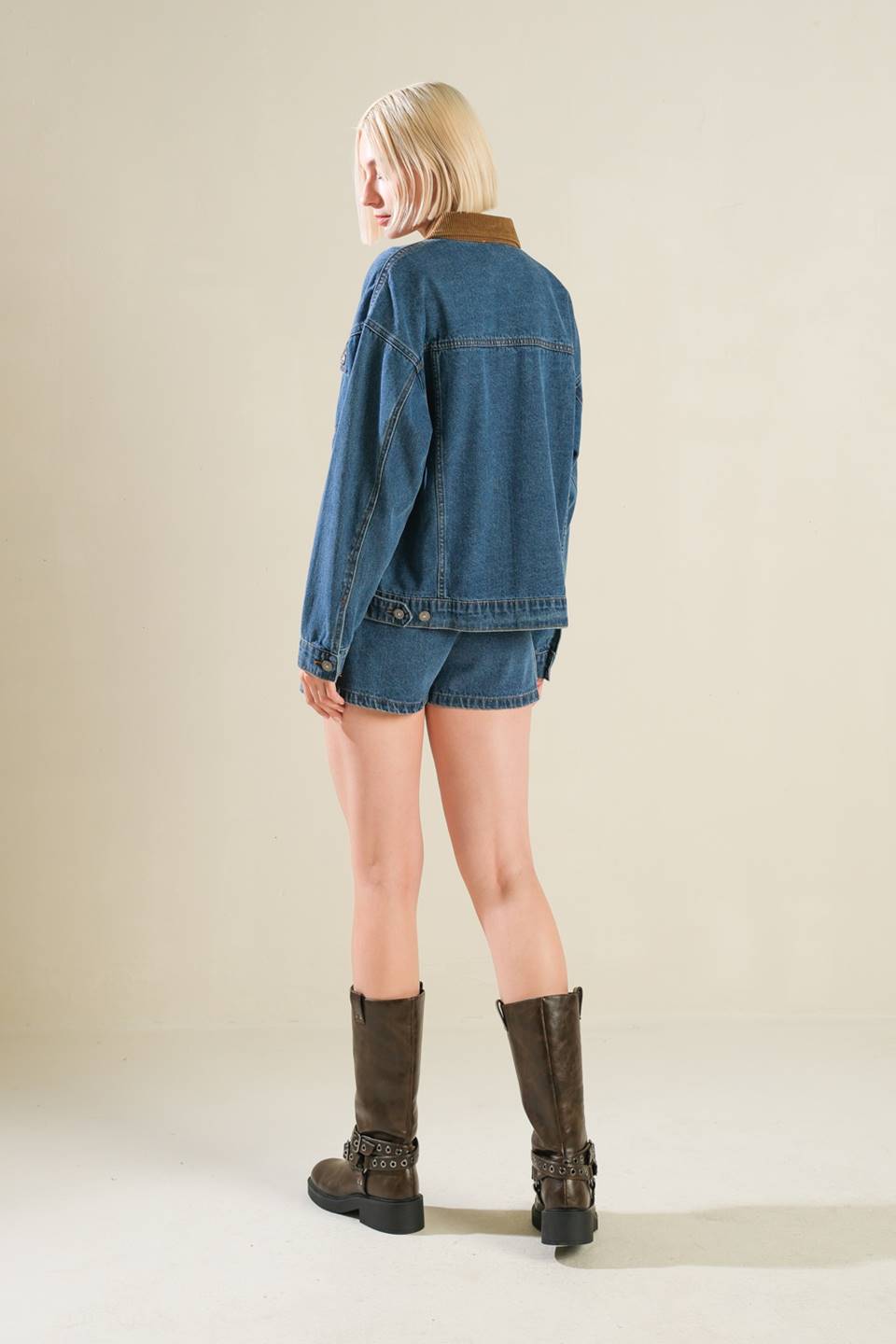 LIVIN' MY BEST LIFE DENIM JACKET - MaraFormigone