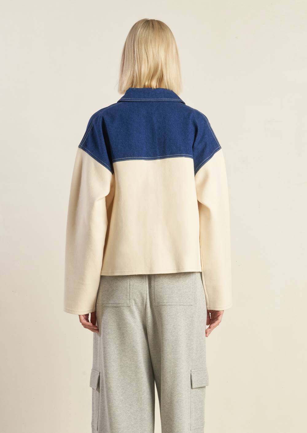 JAQUETA COMBINADA DE JEANS SWEET HARMONY