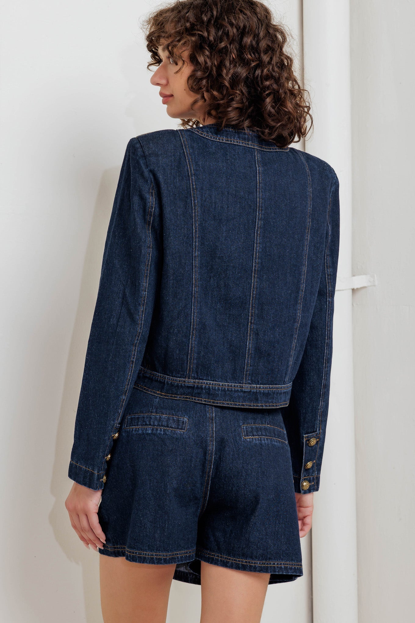 GLAM CODE DENIM JACKET - MaraFormigone