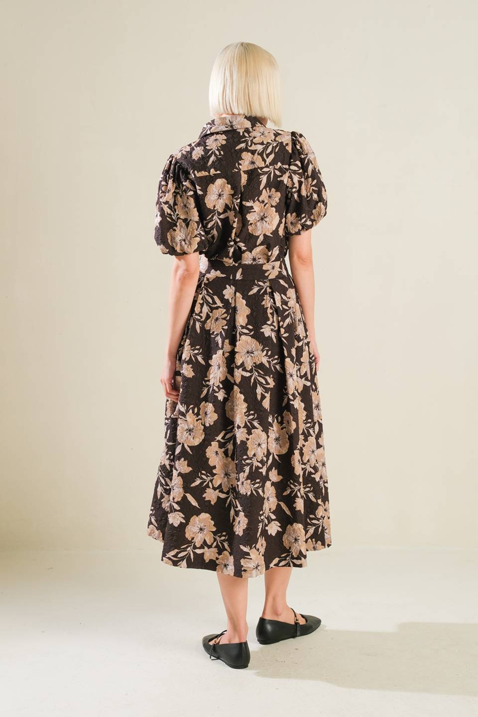 POSH PRESENCE WOVEN MIDI SKIRT - MaraFormigone