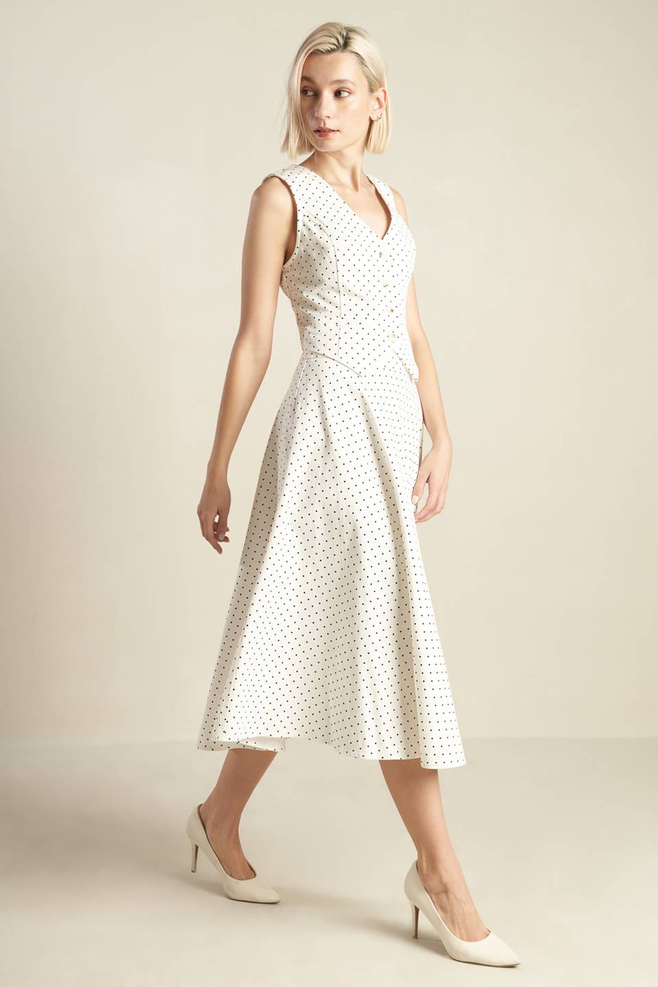 SAIA MIDI TECIDA WALK WITH ME