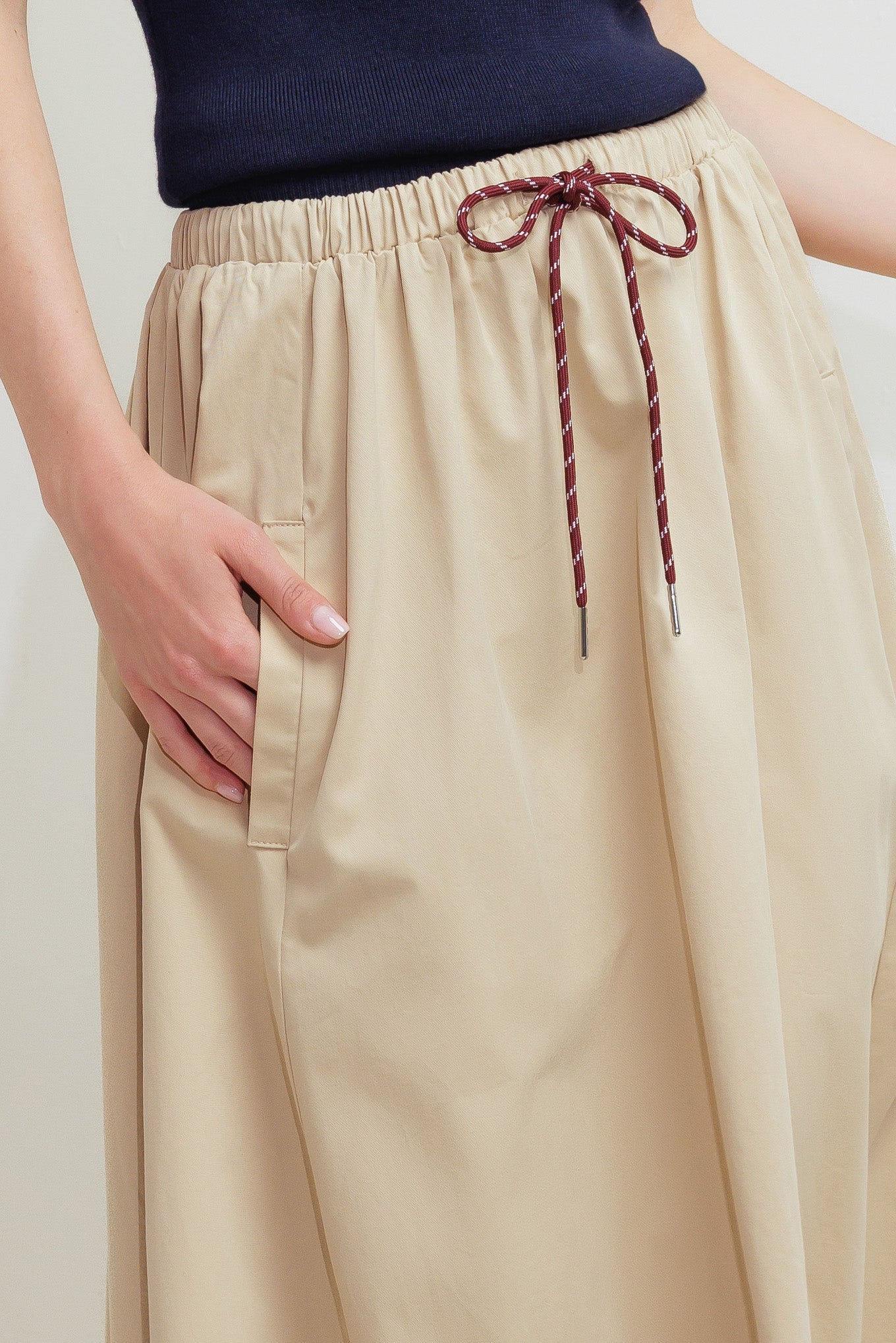 WEEKEND PARISIAN WOVEN MIDI SKIRT - MaraFormigone