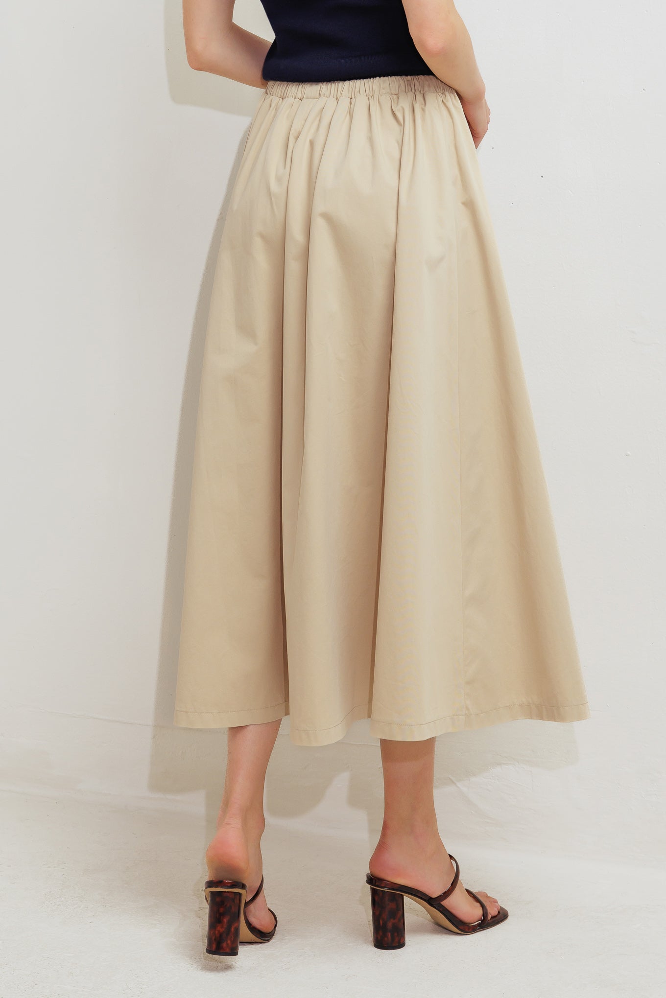 WEEKEND PARISIAN WOVEN MIDI SKIRT - MaraFormigone