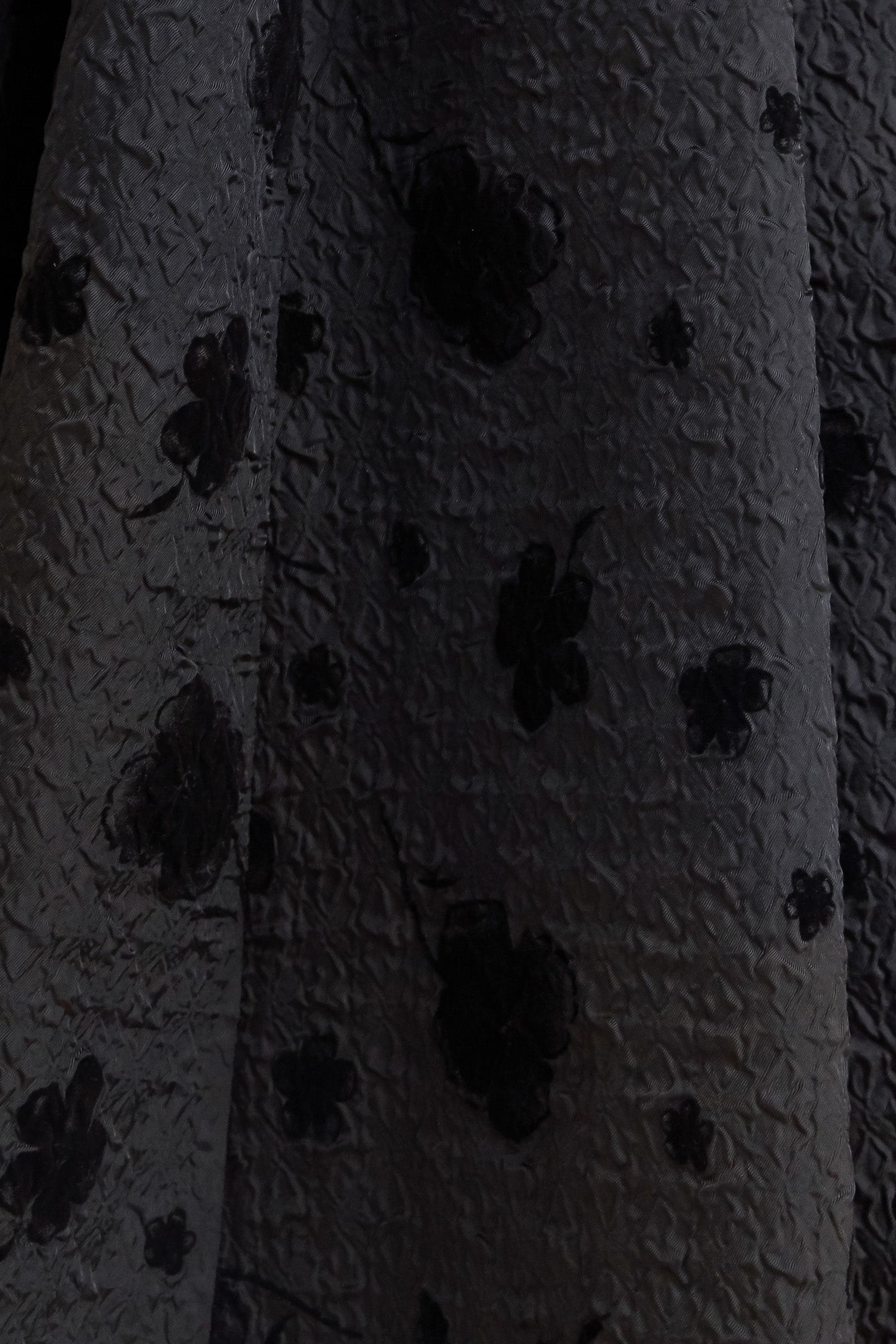 NOIR BLOOMING ROMANCE WOVEN FULL MIDI SKIRT - MaraFormigone