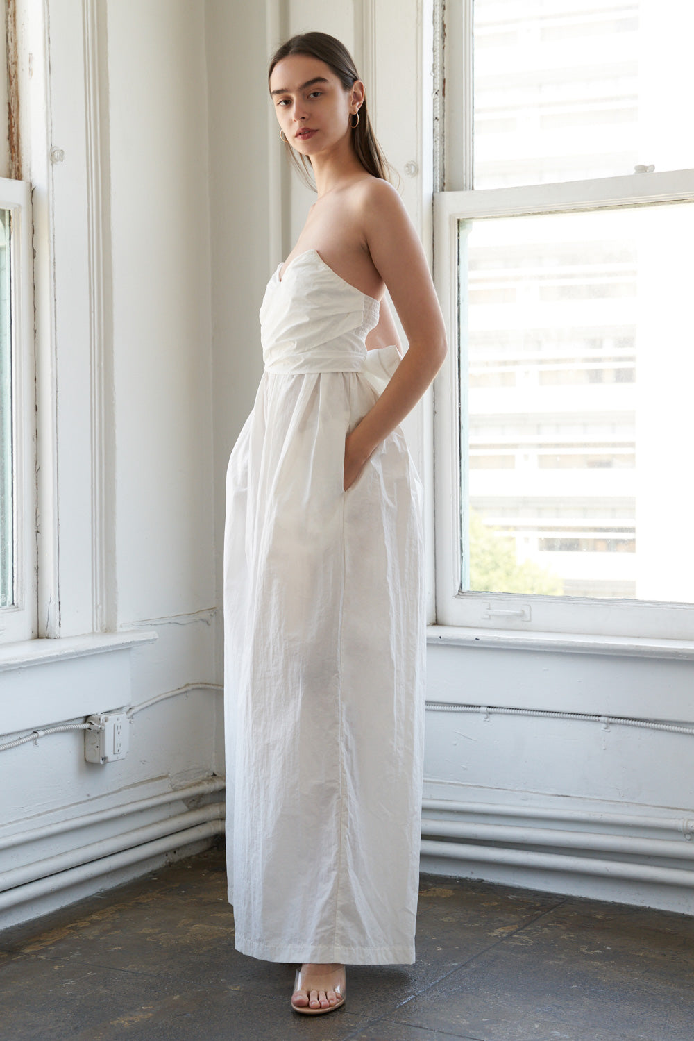 THINK ABOUT ME WOVEN JUMPSUIT - MaraFormigone