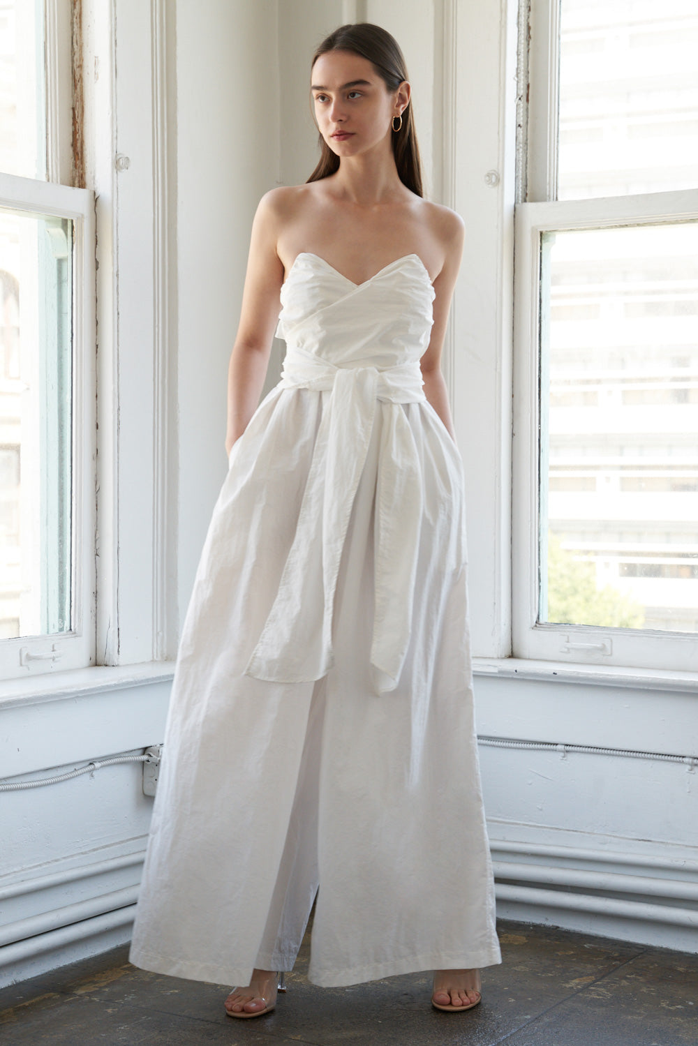 THINK ABOUT ME WOVEN JUMPSUIT - MaraFormigone