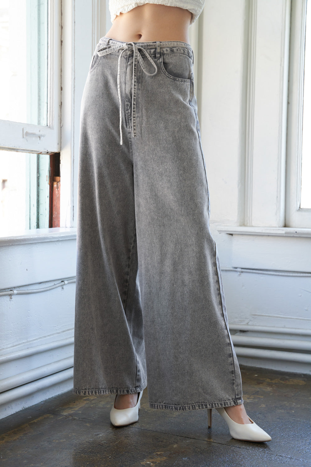 WHEN I MET YOU DENIM PANTS - MaraFormigone