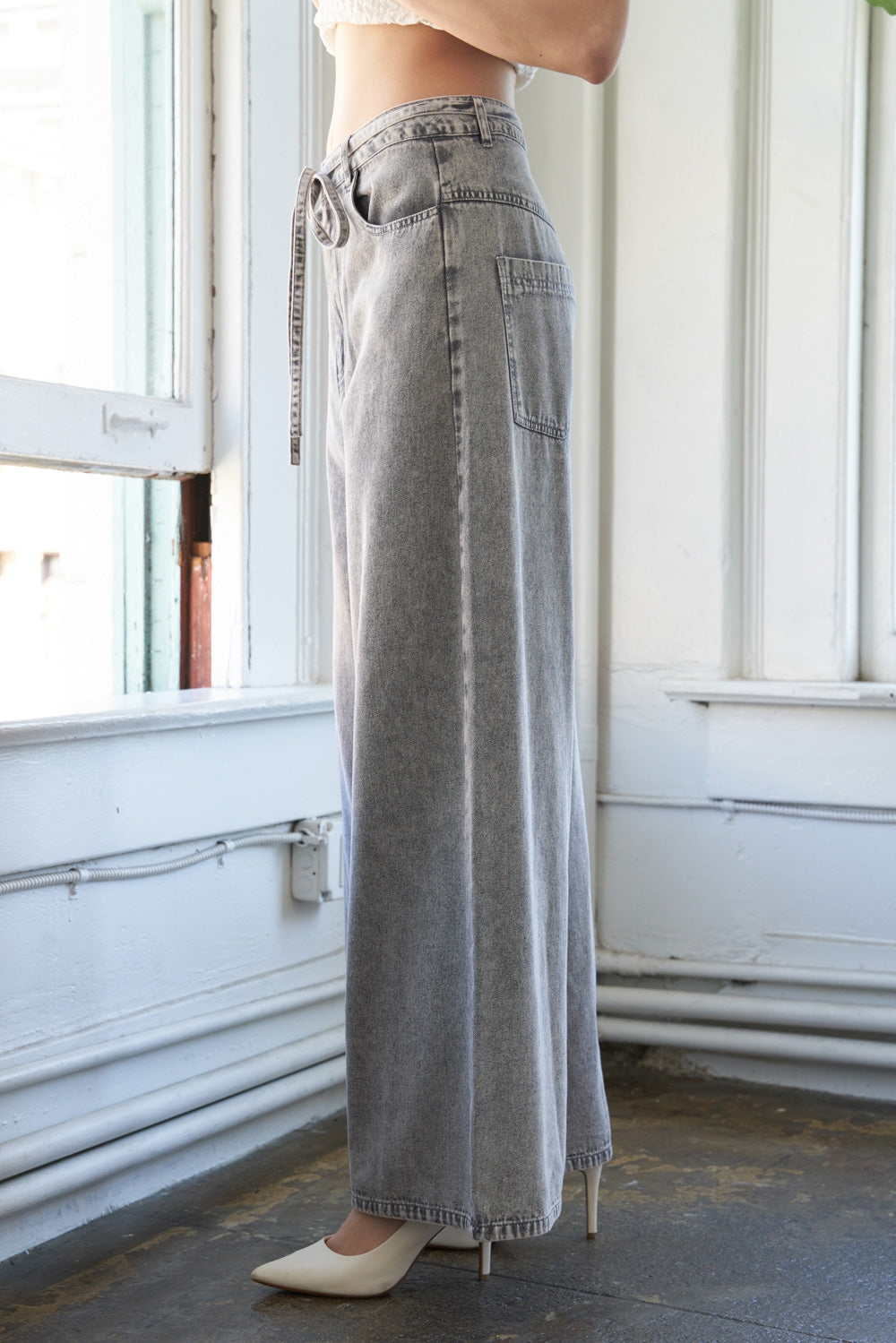 WHEN I MET YOU DENIM PANTS - MaraFormigone