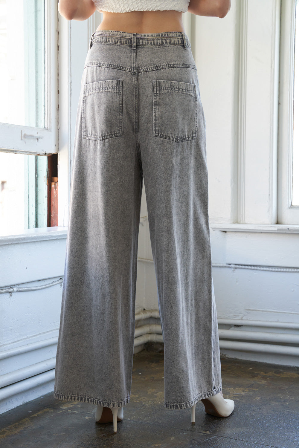 WHEN I MET YOU DENIM PANTS - MaraFormigone