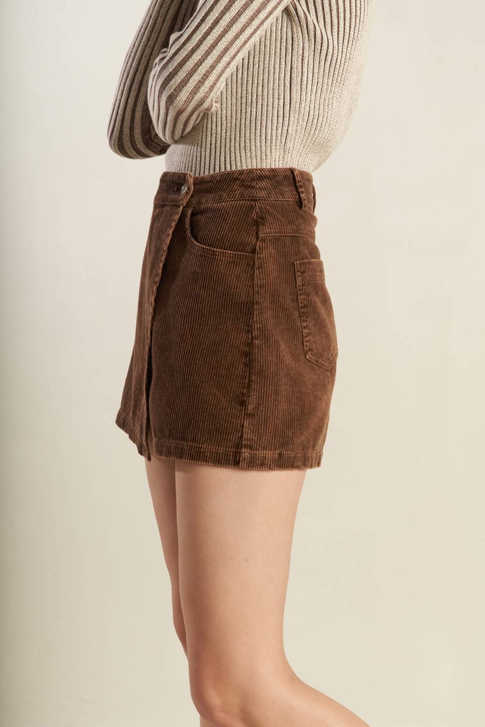 ESCAPING REALITY CORDUROY SKIRT - MaraFormigone