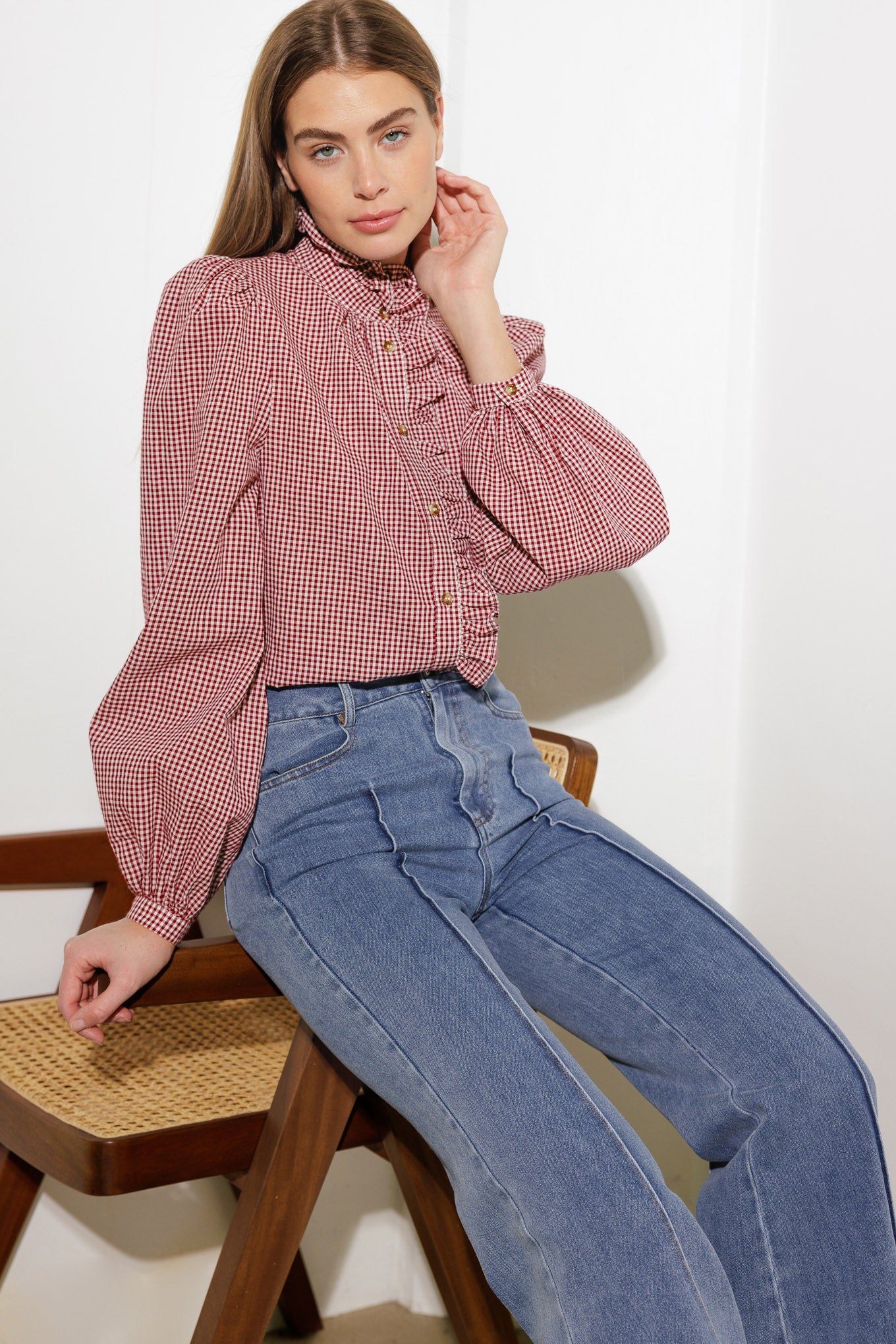 CALÇA JEANS ELÁSTICA "UM LUGAR PARA SER"