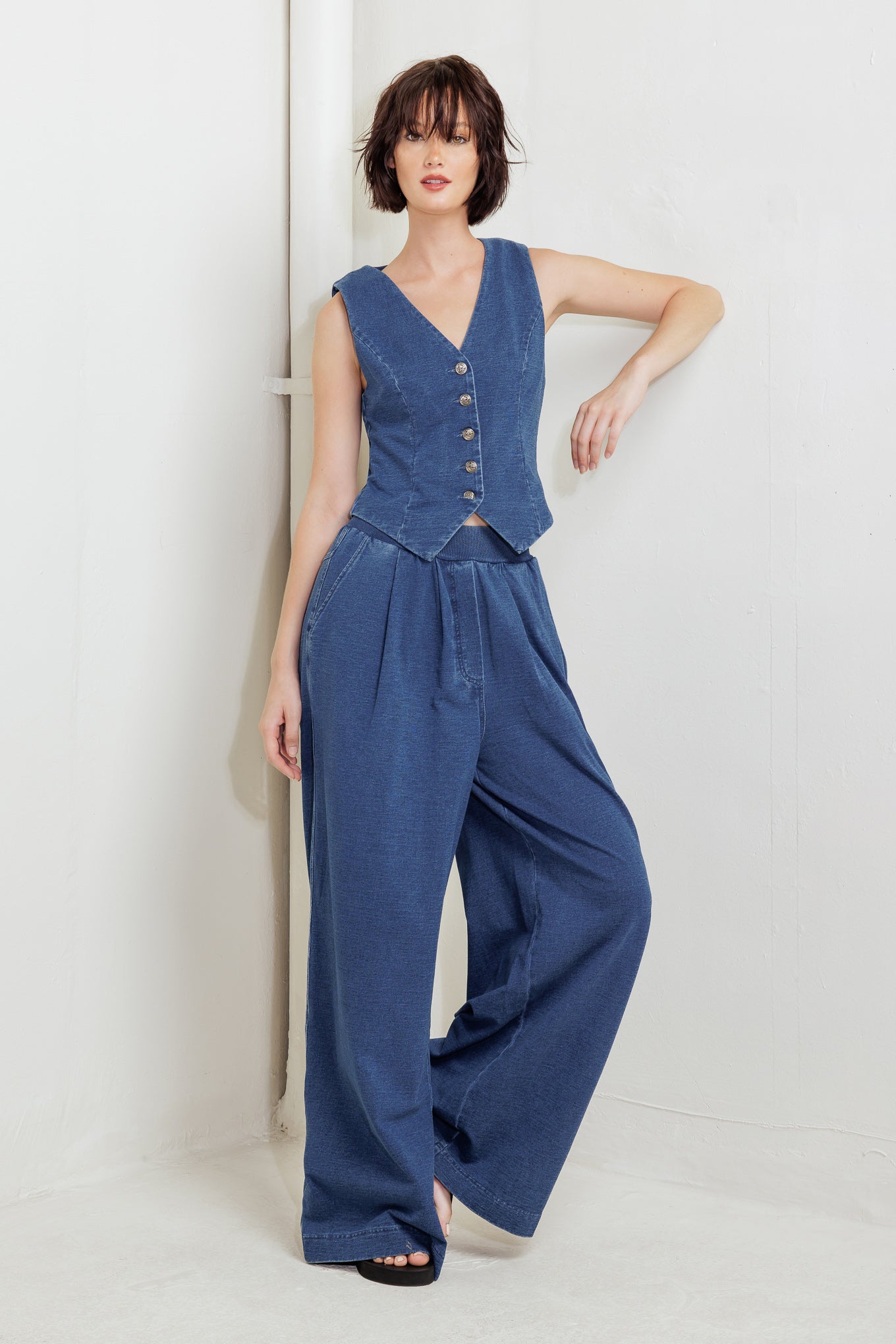 Calça jeans de moletom francês Urban Indiano