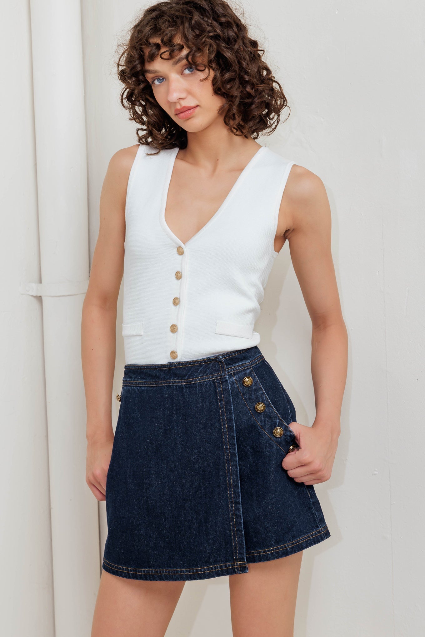 Falda vaquera GLAM CODE