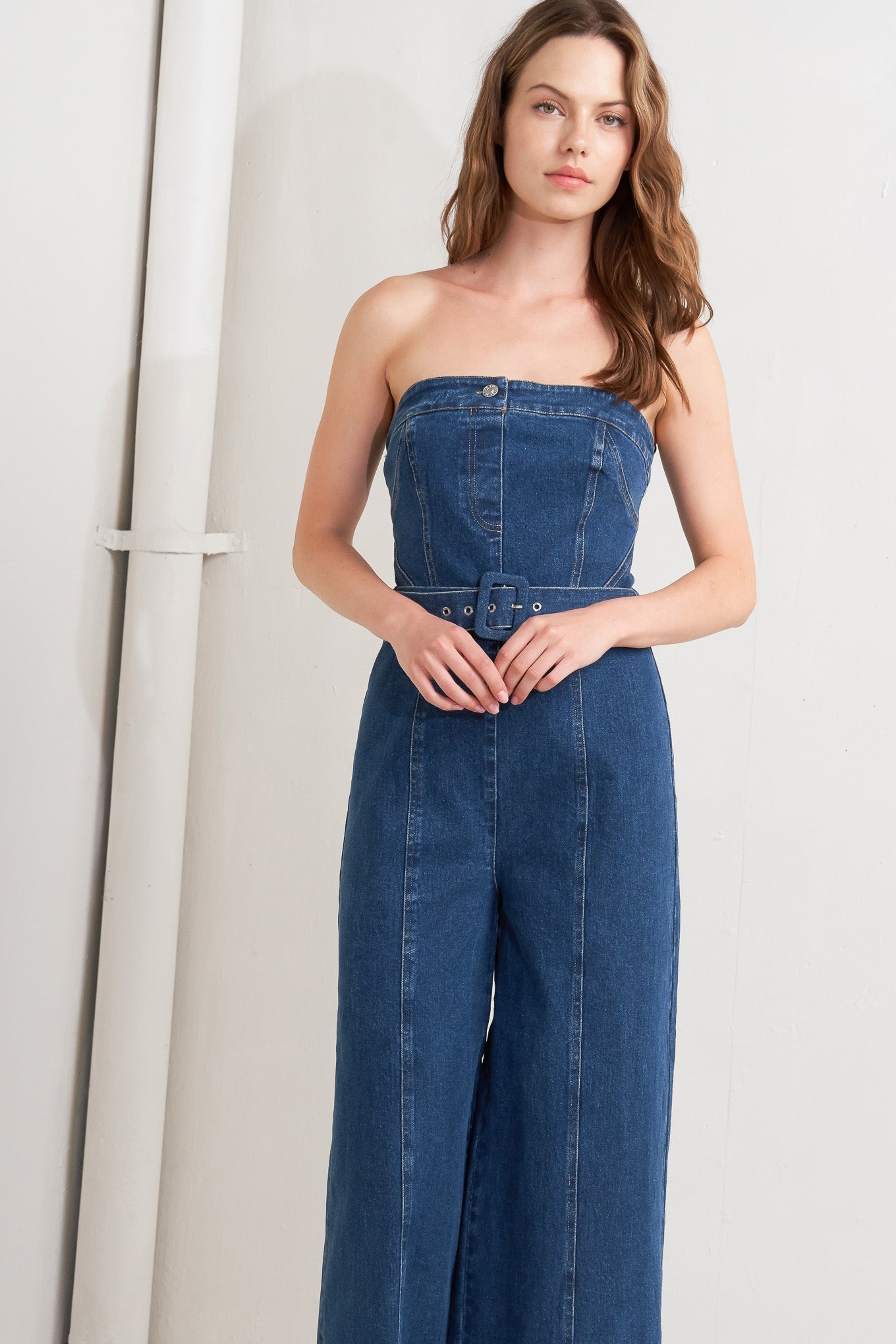 RETRO DIVE DENIM JUMPSUIT - MaraFormigone