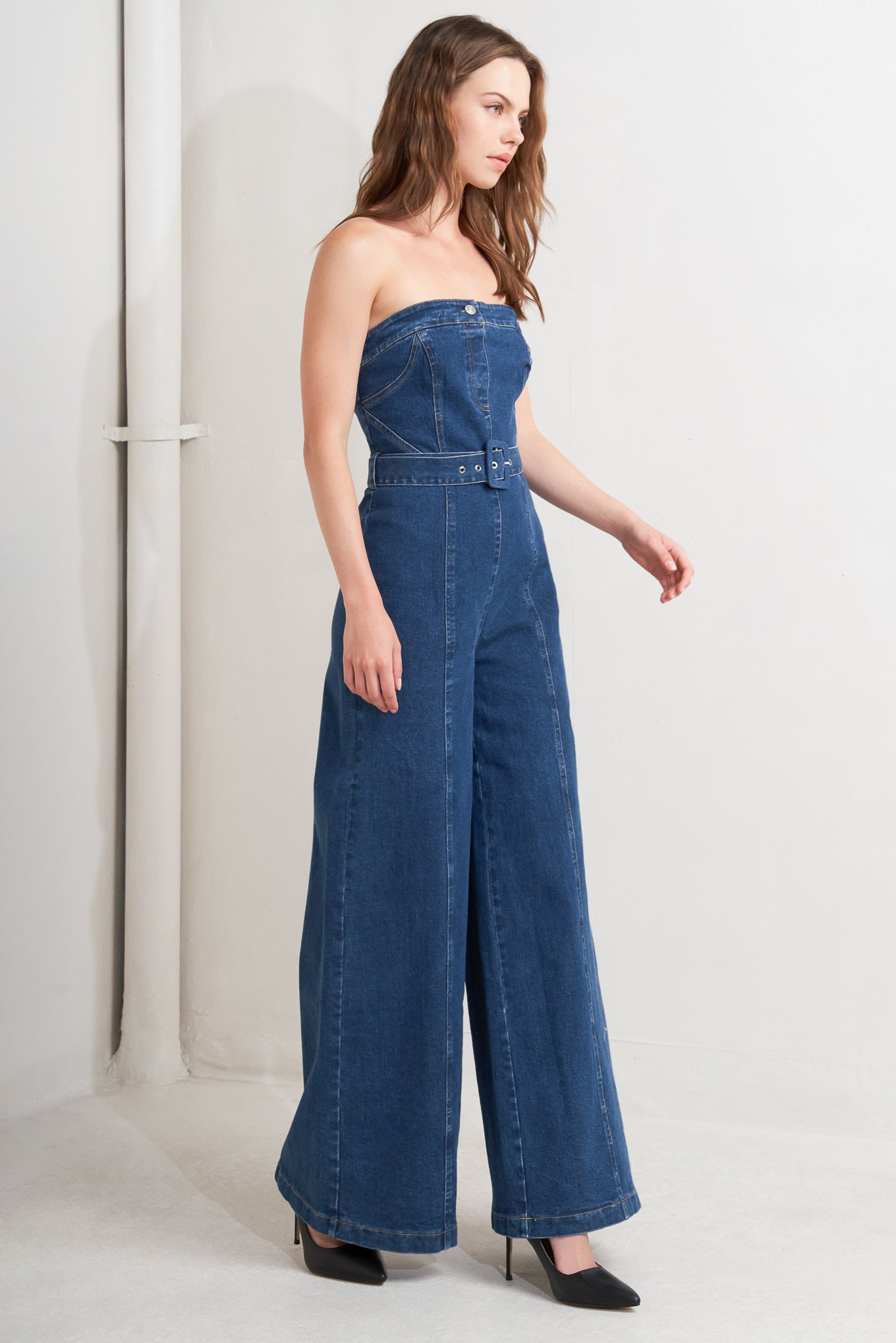 RETRO DIVE DENIM JUMPSUIT - MaraFormigone