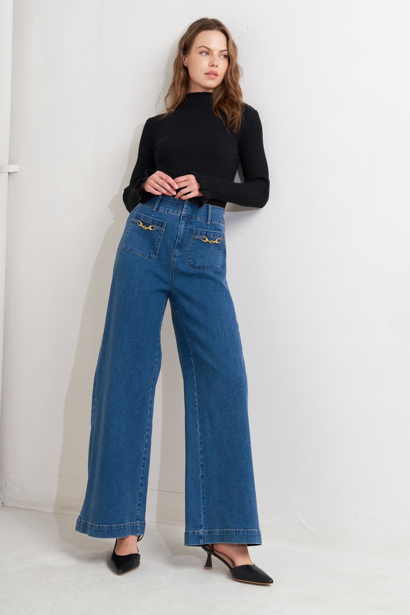CALÇA JEANS AZUL ATEMPORAL