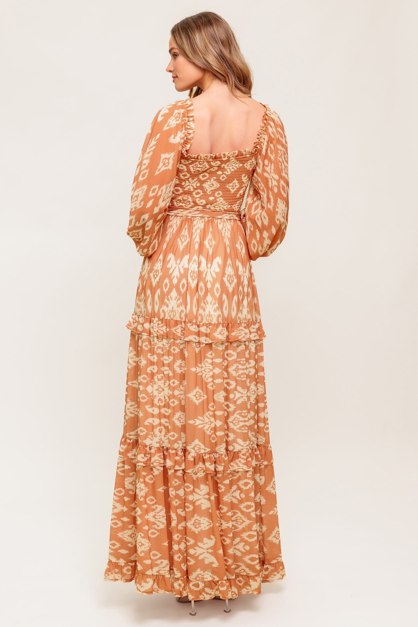 COSMOPOLITAN ELEGANCE WOVEN MAXI DRESS - MaraFormigone