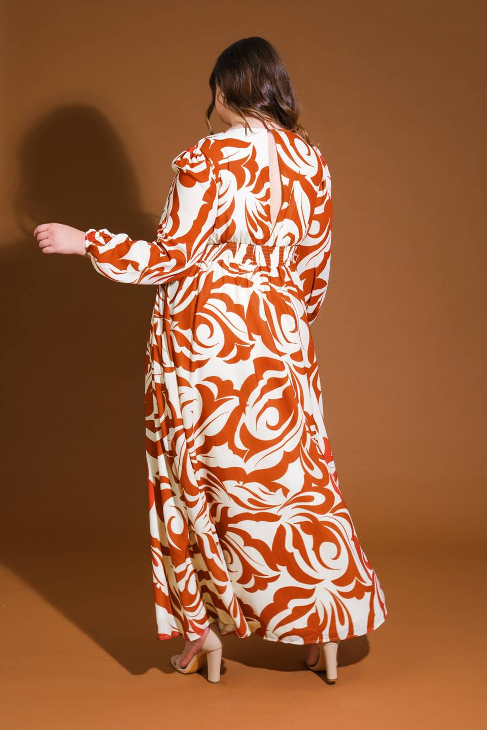 LOVE IN YOUR EYES WOVEN MAXI DRESS - MaraFormigone