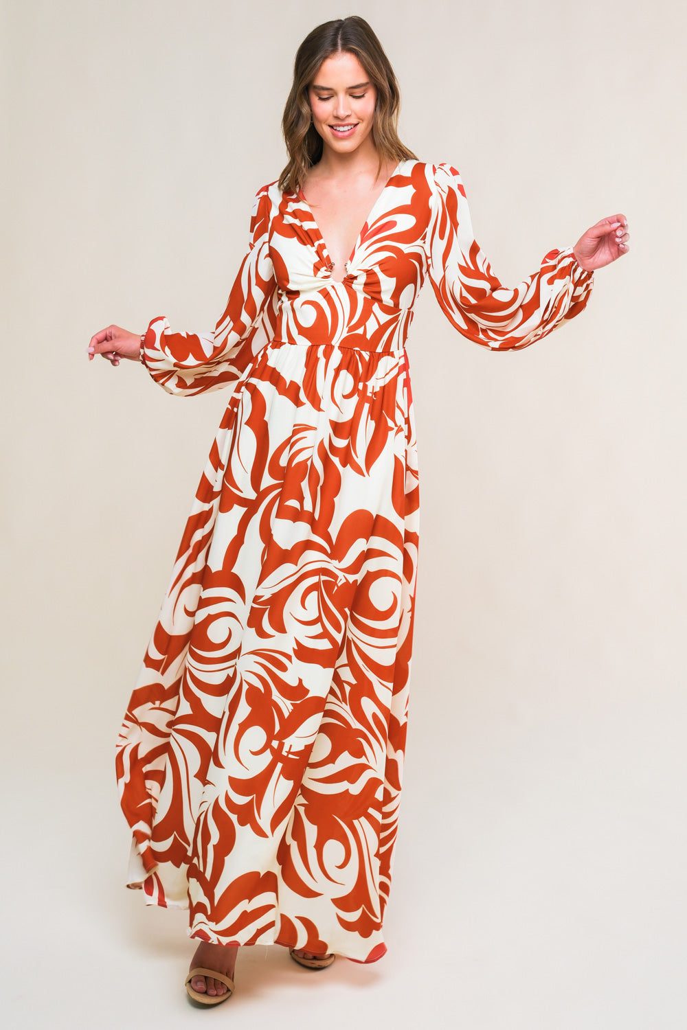 LOVE IN YOUR EYES WOVEN MAXI DRESS - MaraFormigone