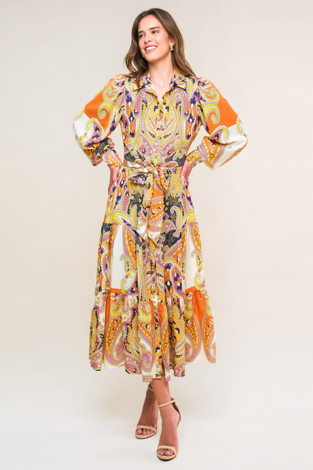 VESTIDO MIDI TECIDO AESTHETIC POSE