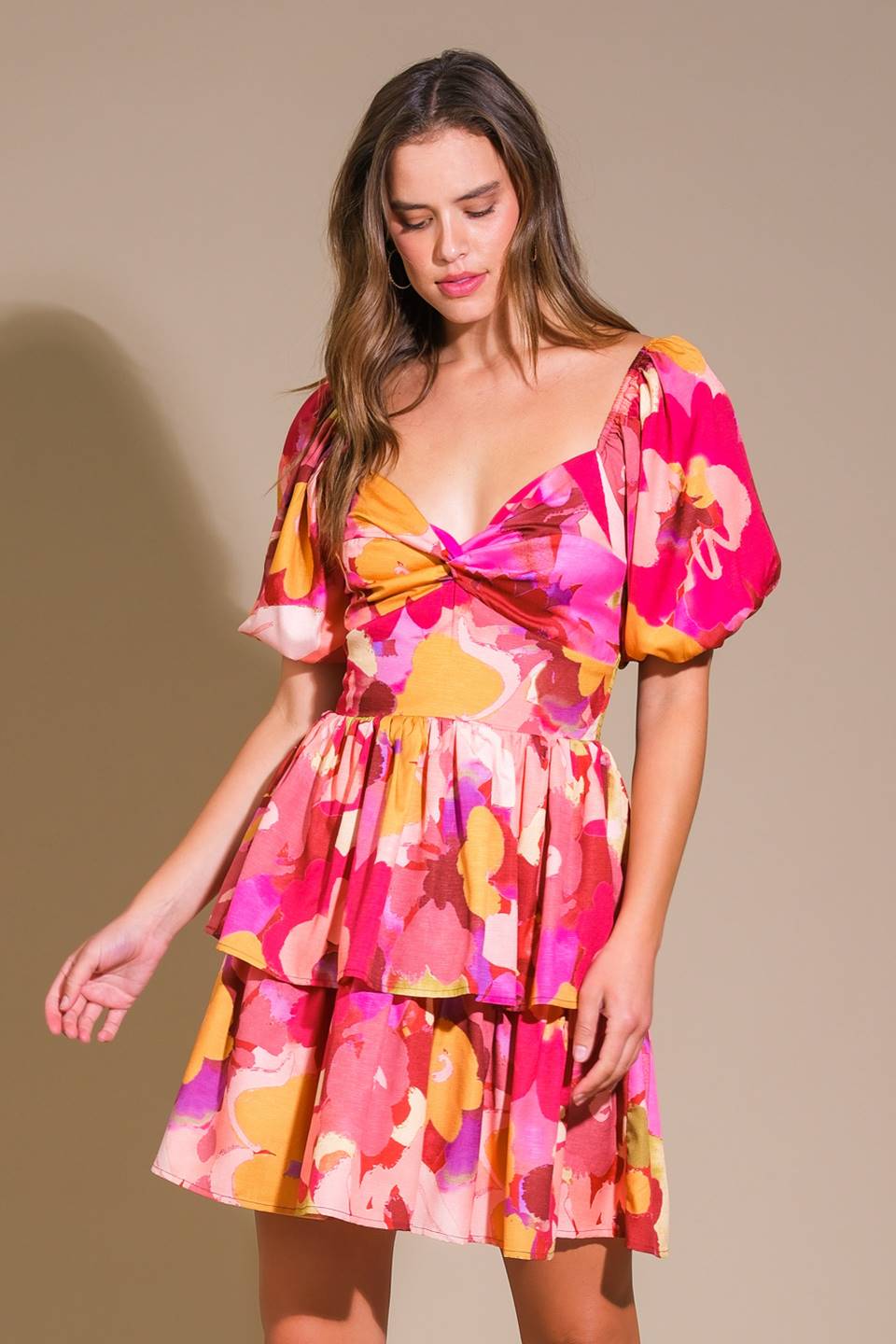 MINIVESTIDO TEJIDO DE BELLEZA CAPRICHOSA