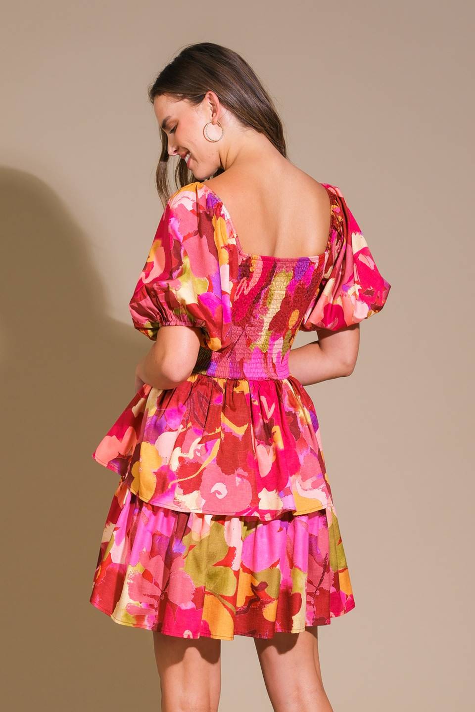 MINIVESTIDO TEJIDO DE BELLEZA CAPRICHOSA