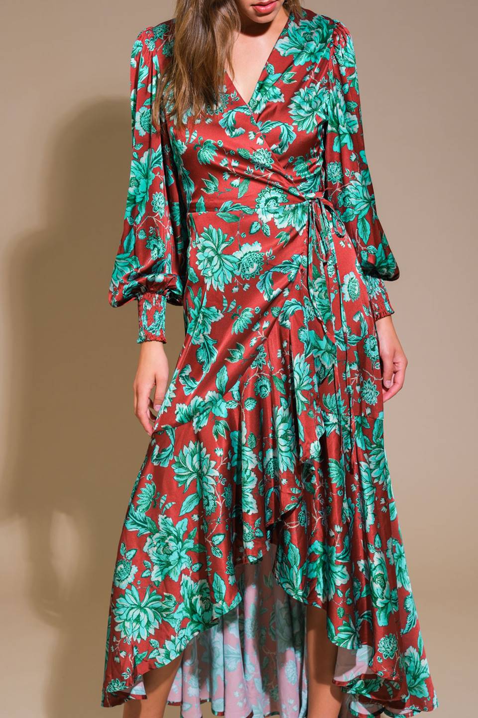 VESTIDO MAXI TECIDO SHEER PASSION