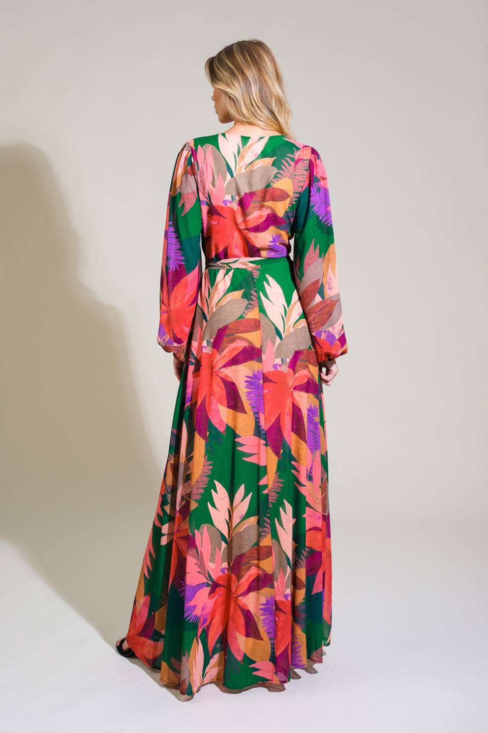 VESTIDO MAXI HONEY HUG TECIDO