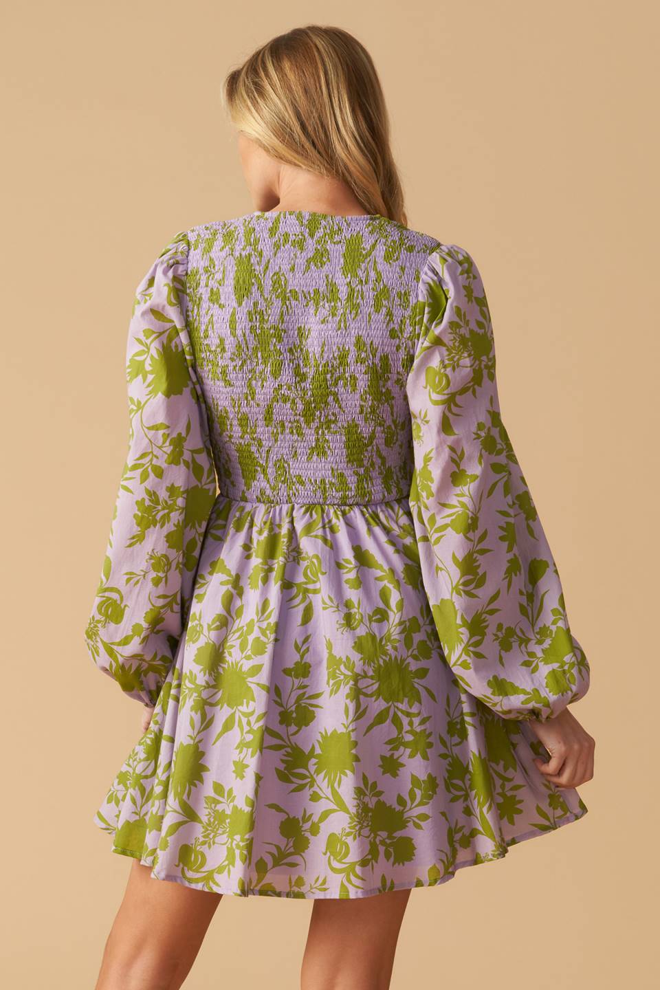 WINGS OF A DREAM WOVEN MINI DRESS - MaraFormigone