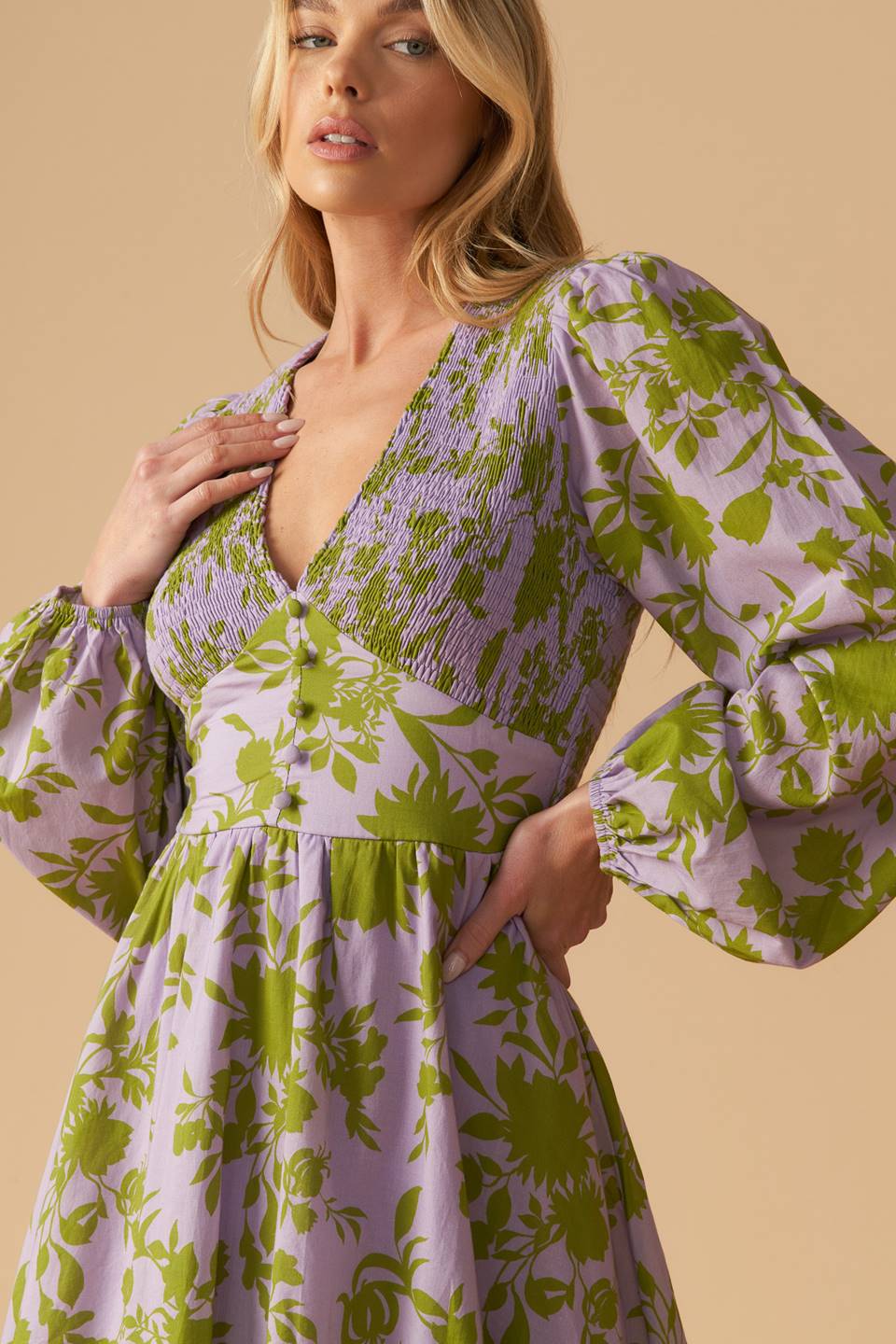 WINGS OF A DREAM WOVEN MINI DRESS - MaraFormigone