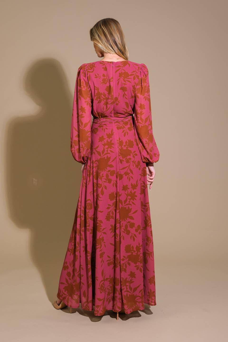 VESTIDO MAXI TECIDO CROSS YOUR MIND