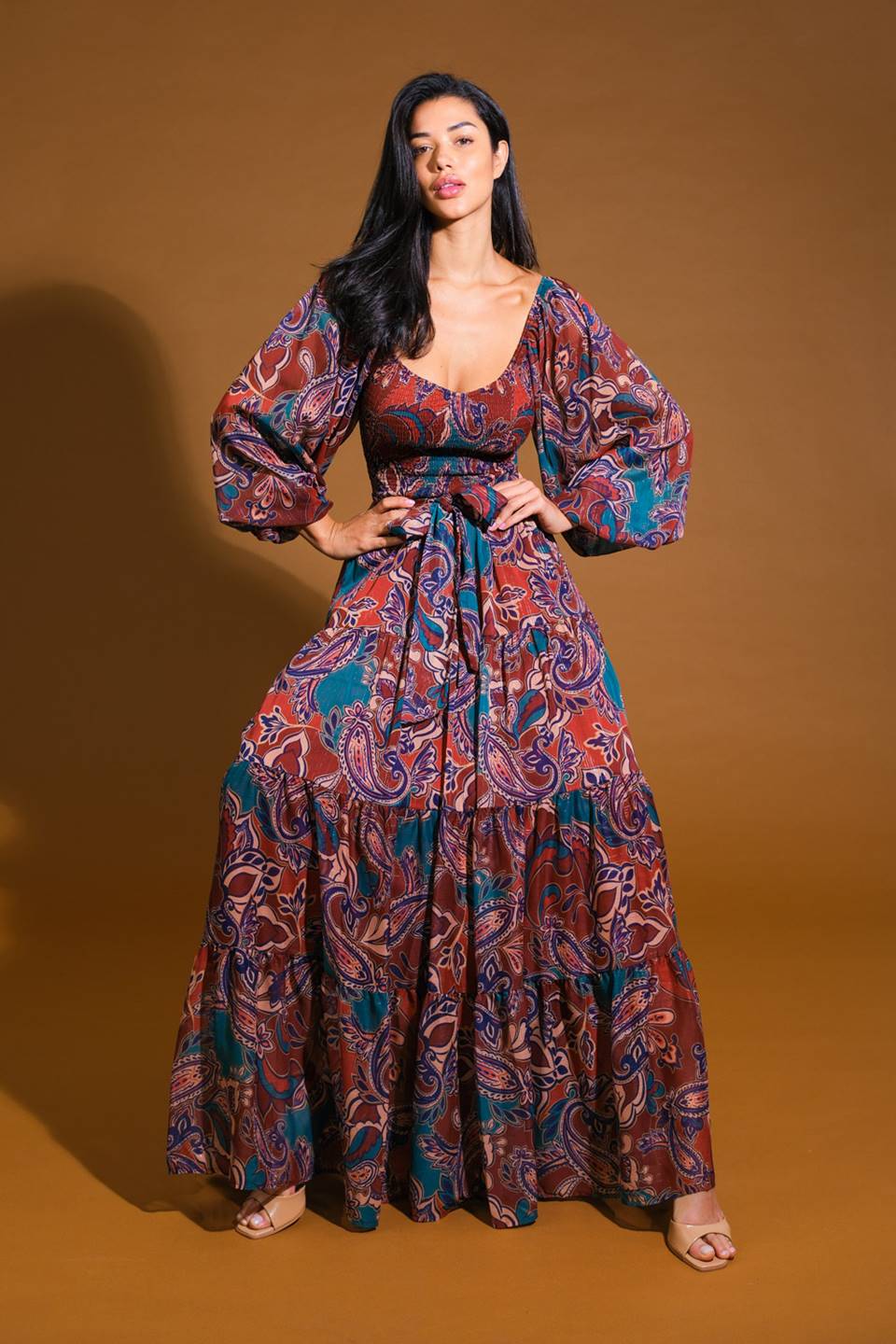 VESTIDO MAXI TEJIDO DARLING SENSATION