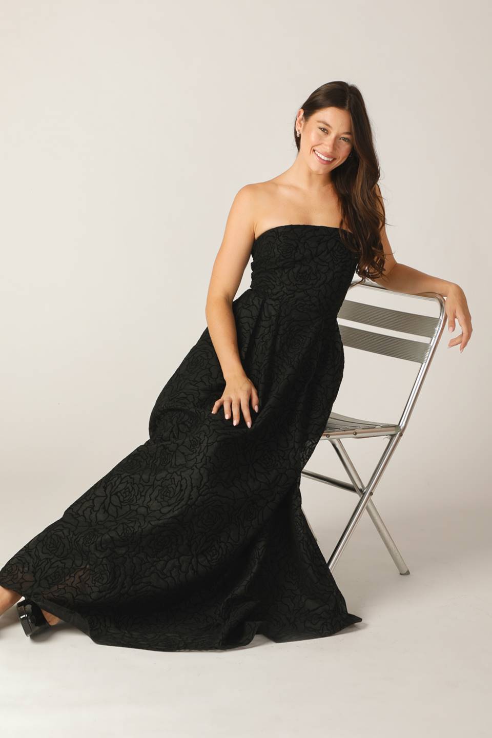 SEARCHING FOR LOVE WOVEN MAXI DRESS - MaraFormigone