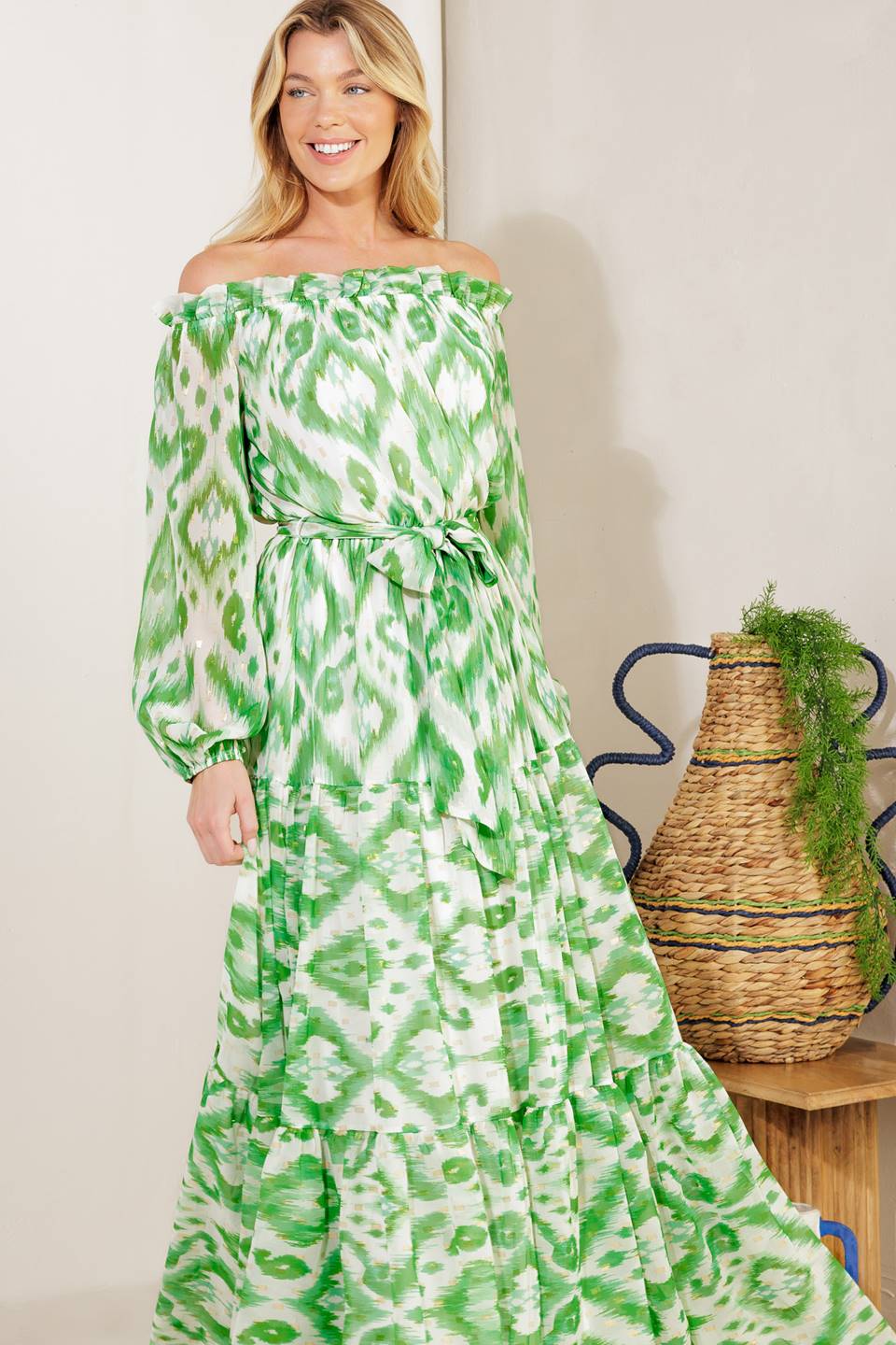 VESTIDO MAXI TEJIDO WHISPER DE ECLIPSE