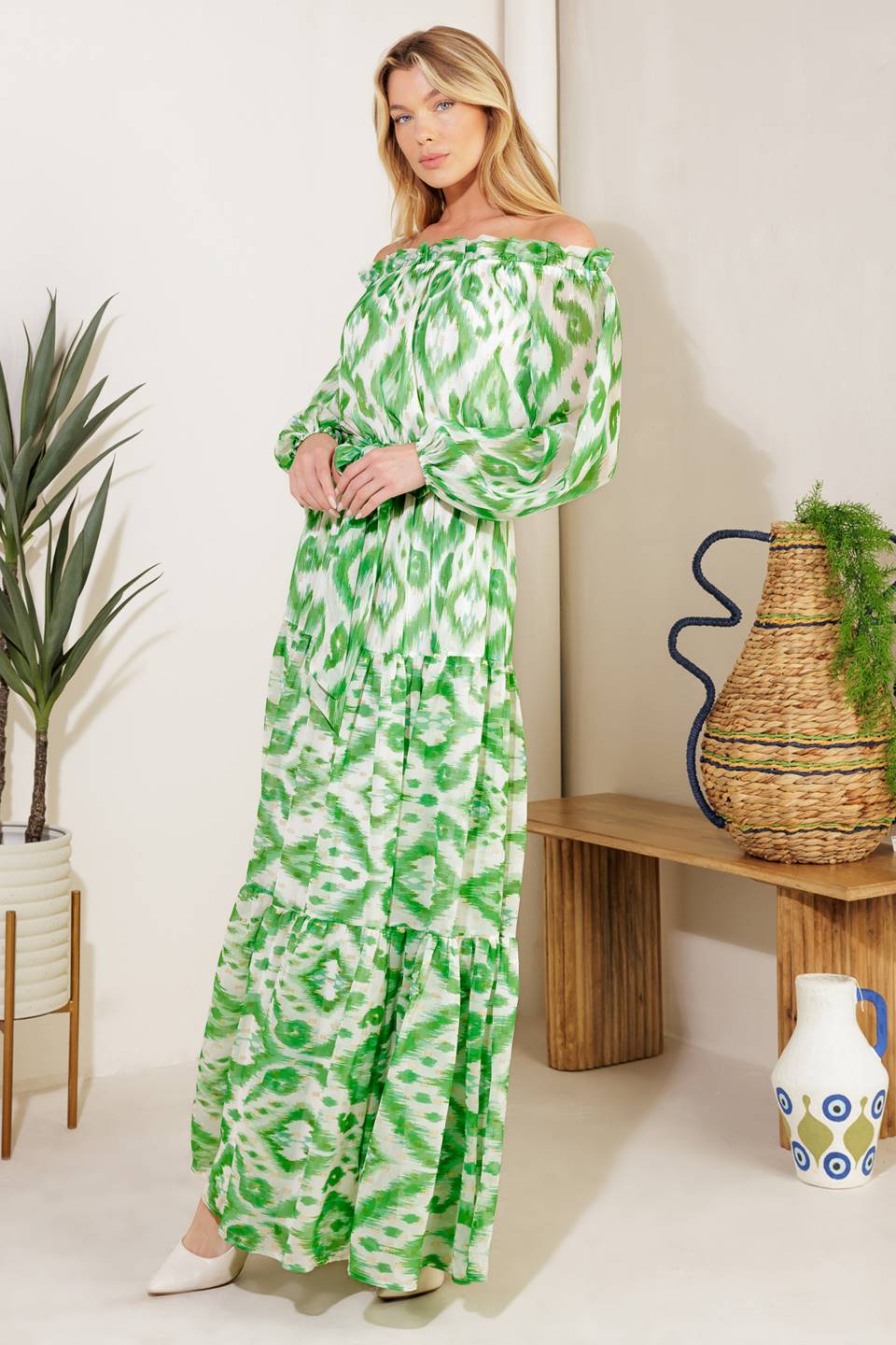 VESTIDO MAXI TEJIDO WHISPER DE ECLIPSE