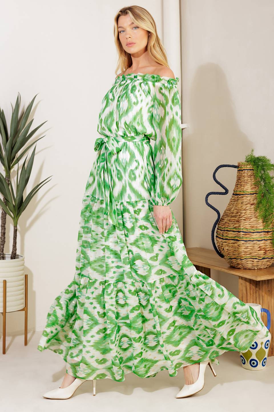 VESTIDO MAXI TEJIDO WHISPER DE ECLIPSE