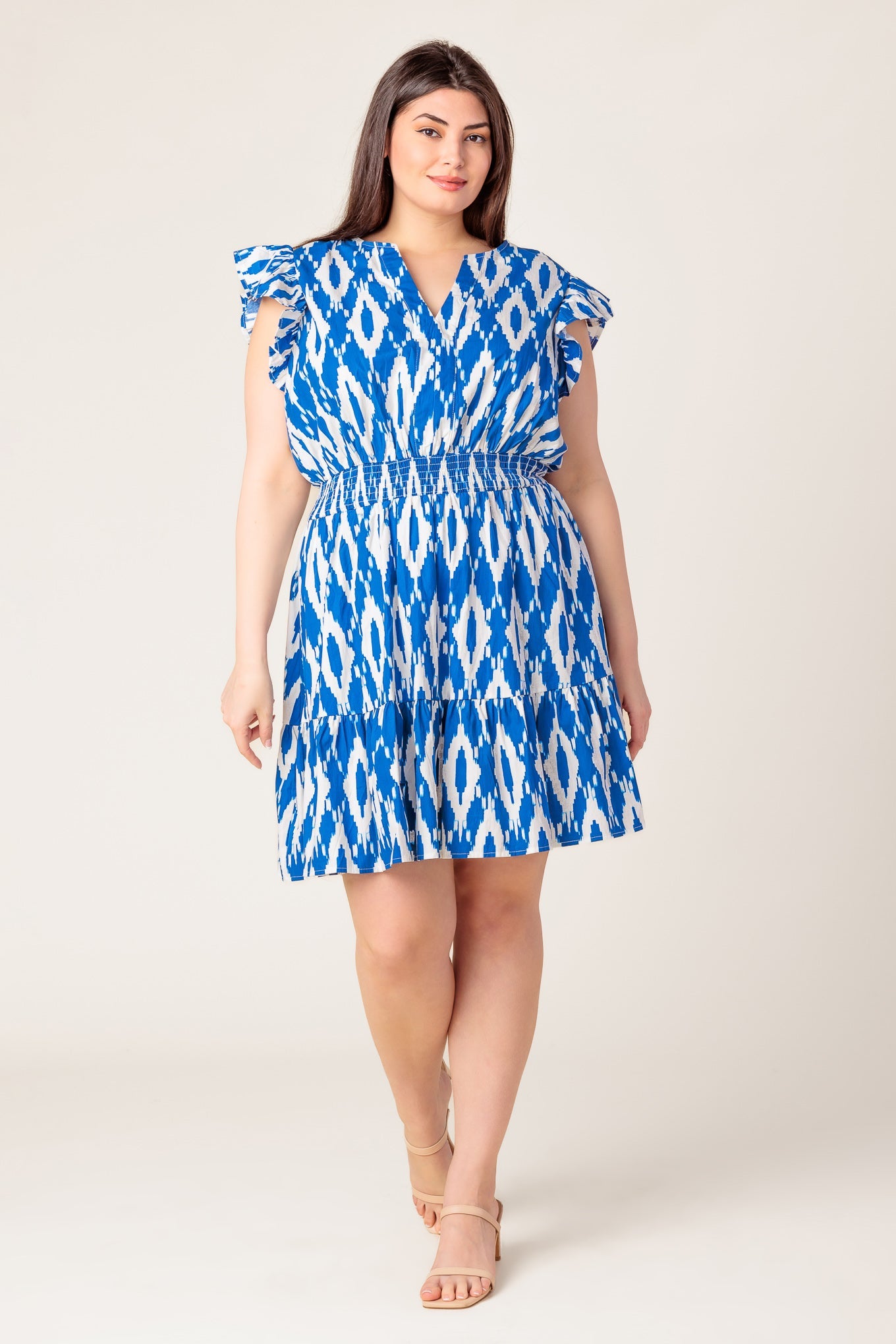 A PERFECT MATCH WOVEN MINI DRESS - MaraFormigone